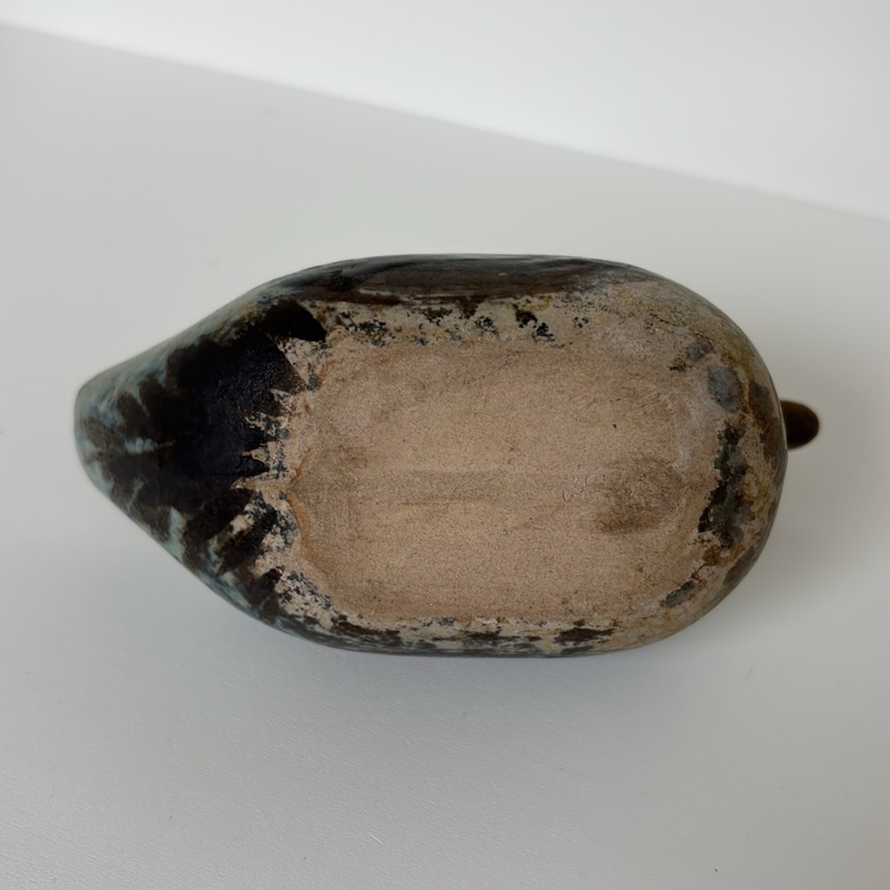 Small Vintage Duck Pottery Planter or Votive Holder - Picture 3 of 4